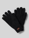 Barts Handschuhe mit Label-Detail Modell 'HAAKON' Black