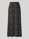 VERO MODA Ausgestellter Maxi-Rock aus reiner Viskose Modell 'EASY JOY' Black