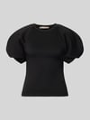 Rinascimento Blouse met ballonmouwen Zwart