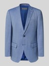 Pierre Cardin slim fit 2-knoops colbert met klepzakken model 'Grant' Lichtblauw