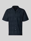 BOSS Orange Regular Fit Freizeithemd aus reiner Baumwolle Modell 'RAYER_M' Marine