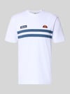 ellesse T-Shirt mit Label-Stitchings Modell 'VENIRE' Weiss