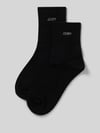 JOOP! COLLECTION Socken mit Strasssteinbesatz Black