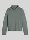 Marc O'Polo Turtleneck aus reiner Baumwolle Aqua