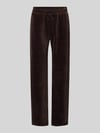 MCNEAL Sweatpants mit elastischem Bund Schoko