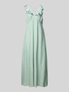 Moves Maxikleid mit Volants Modell 'Leanna' Schilf
