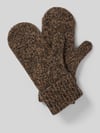Christian Berg Woman Handschchoenen van zuivere wol Middenbruin