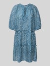 Barts Mini-jurk met ruches, model 'ADELIU' Blauw