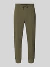BOSS Green Regular Fit Sweatpants aus Baumwoll-Mix Modell 'JOIN HADIKO' Dunkelgruen