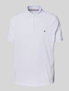 Tommy Hilfiger Regular Fit Poloshirt aus Baumwoll-Mix Weiss