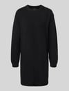 VERO MODA Fließendes Strickkleid aus Viskose-Mix Modell 'SABA' Black