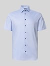 Christian Berg Men Regular Fit Business-Hemd mit Kentkragen Royal