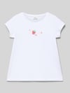 s.Oliver RED LABEL regular fit T-shirt van puur katoen Wit
