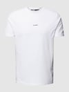 Karl Lagerfeld T-Shirt mit Label-Print Weiss