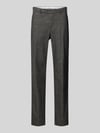 Hiltl Regular Fit Hose aus Baumwollmix Dunkelgrau