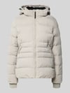 Cars Jeans Puffer Jacket mit Reißverschlusstaschen Modell 'MONYA' Sand