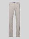 Christian Berg Men Regular Fit Chino mit 5-Pocket-Design Silber