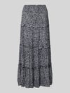 ONLY Maxirok van pure viscose model 'FERNANDA' Marineblauw