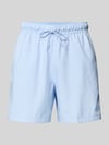 Nike Shorts mit Label-Stitching und elastischem Bund Hellblau