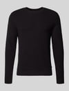 s.Oliver RED LABEL Regular Fit Pullover aus reiner Baumwolle Black