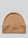 Polo Ralph Lauren Mütze aus reiner Wolle Camel