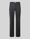 Brax Stoffen broek van mix van katoen en viscose met viscose, model 'Cadiz' Antraciet