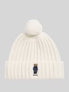 Polo Ralph Lauren Mütze aus Schurwoll-Mix Offwhite
