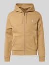 Polo Ralph Lauren Regular Fit Sweatjacke aus Baumwoll-Mix Camel