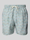 Selected Badehose mit elastischem Bund Mint