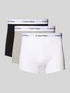 Calvin Klein Underwear Broek met elastische band met logo in een set van 3 stuks Zwart