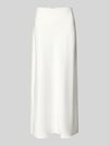 V by Vera Mont Satijnen rok met elastische band Wit