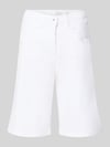 Raphaela By Brax Wide Leg Bermuda aus Baumwoll-Mix Weiss
