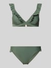 Shiwi Bikini-Set mit Rüschen Modell 'BOBBY' Oliv