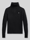 Polo Ralph Lauren Regular Fit Rollkragenpullover aus Woll-Kaschmir-Mix Black