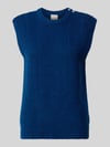 ICHI Spencer met ribboorden, model 'PROVOKE' Blauw