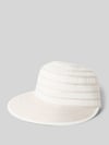 Loevenich Baseball cap met strepen en verstelbaar trensje Wit