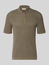 ONLY & SONS Regular Fit Poloshirt aus Baumwoll-Mix Modell 'MOON' Taupe