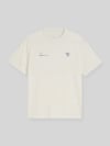 Tom Tailor Denim relaxed fit T-shirt van puur katoen Offwhite