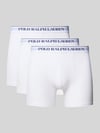Polo Ralph Lauren Underwear Trunks aus Baumwoll-Mix im 3er-Pack Weiss