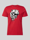 Antony Morato T-Shirt mit Label-Detail Kirsche
