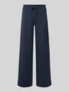 REVIEW Wide Fit Sweatpants aus Baumwoll-Mix Dunkelblau