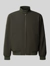 Superdry Regular Fit Jacke mit Logo-Stitching Modell 'HARRINGTON' Oliv