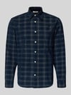 Selected Regular Fit Cordhemd aus reiner Baumwolle Modell 'CORD' Dunkelblau