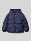 Blue Seven Regular Fit Steppjacke mit Kapuze Marine