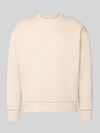 JACK & JONES Bluza o kroju regular fit z dodatkiem bawełny Złamany biały