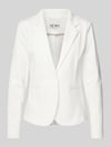 ICHI Slim Fit Blazer mit Paspeltaschen Modell 'KATE' Weiss