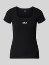GAP t-shirt met gestikt logo Zwart