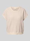 FREE/QUENT Strickshirt mit Rundhalsausschnitt Modell 'DODO' Taupe