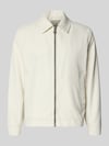 Strellson Regular fit blouson met platte kraag model 'LIGHT 2.0' Offwhite