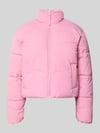 JJXX Steppjacke mit Stehkragen und Eingrifftaschen Rosa